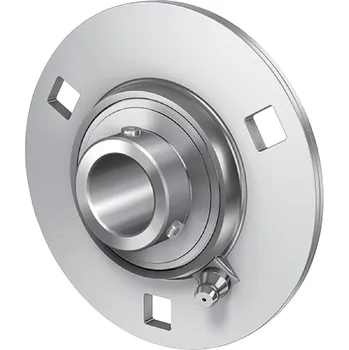 RRY25-VA INA nerezové plechové kulaté těleso s nerezovým ložiskem zajištěným na červíka