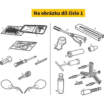 Těsnění pro motocykl Centauro Sada těsnění motoru Derbi LC 556A012FL