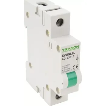Jistič Tracon SLJL-AC230-Z Modulární kontrolka LED, zelená, 1×230V AC (Tracon SLJL-AC230-Z)