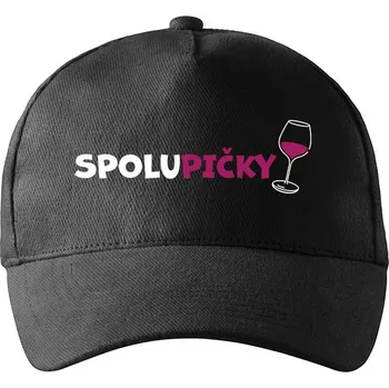 Kšiltovka Unisex kšiltovka Spolupičky, Barva Černá, Velikost 19×11 cm , Canvas Kšiltovka Bezvatriko.cz 1665 - 1x bilaruz je