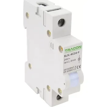 Jistič Tracon SLJL-AC24-F Modulární kontrolka Led, bílá, 24V AC (Tracon SLJL-AC24-F)