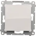 Vypínač jednopólový, řazení 1, 10 AX / 230 V~, bezšroubové svorky, Simon 54 DW1.01/11, bílá