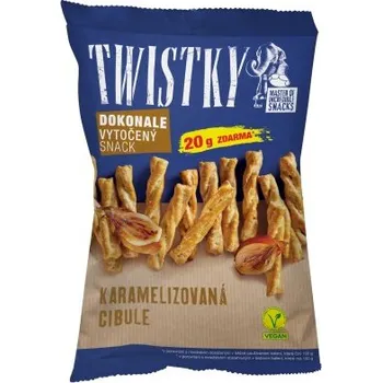 Slaná pochutina Twistky Karamelizovaná cibule 180 g