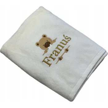 Osuška Bajka 50x100 cm bavlna s výšivkou