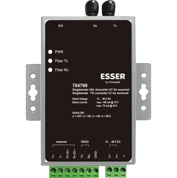Pohybové čidlo ESSER 784769 SINGLEMODE FO CONVERTER ST