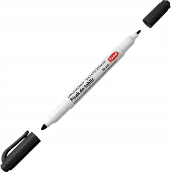 Oboustranný popisovač na bílou tabuli TOMA TO-270 ČERNÝ 0,8 mm a 1,5 mm