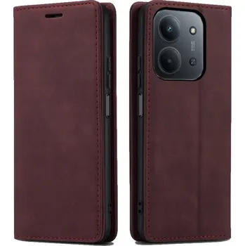 Pouzdro na mobilní telefon Flipové pouzdro Radian pro Xiaomi Redmi 15C, červené