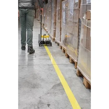 Značkovací sprej na podlahu "Duraline 750", žlutá, DURABLE 114004