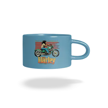 Bastard Bob Harley hrnek makronka Blue Macaron