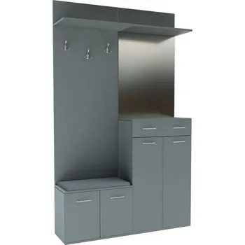 Předsíňová stěna ARMADI II předsíňová stěna šedá činčila