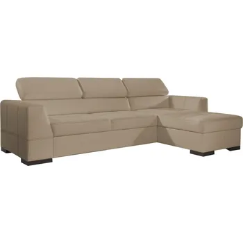 Sedací souprava Rohová sedací souprava pravá pro každodenní spaní s úložným prostorem na lůžkoviny Nest III - Meblar element 06 273x95 cm