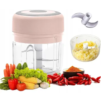 Kuchyňský mlýnek ELEKTRICKÝ SEKÁČEK NA ČESNEK USB, MLÝNEK NA MASO