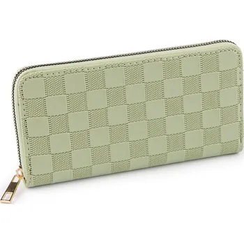 Peněženka Dámská peněženka 10x19 cm, velké, 3 zelená past.sv.