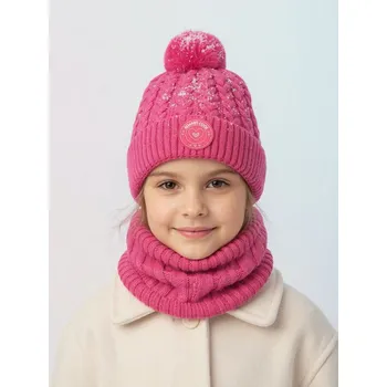 Čepice Sinsay - Sada: Čepice a nákrčník - růžová - 199EL-30X - 199EL-30X-S
