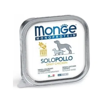 Krmivo pro psa MONGE SOLO vlhké krmivo pro psy s kuřecím masem 150 g