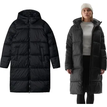 Moto bunda 4F dámská péřová bunda s kapucí 4FWAW24TDJAF475 velikost XL