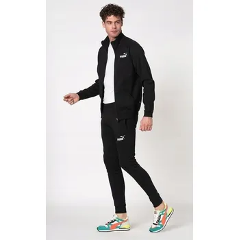 Puma pánská tepláková souprava CLEAN SWEAT SUIT černá, velikost S