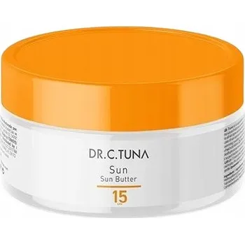Přípravek na opalování Opalovací máslo Dr. C. Tuna Tan Care SPF 15, 250 ml