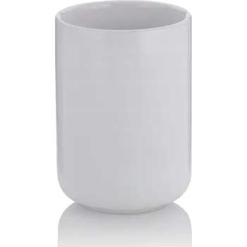 Keramický kelímek do koupelny Kela Isabella, bílý