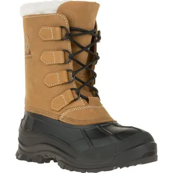 Pánská zimní obuv Pánské sněhule Kamik Alborg Velikost bot (EU): 46 / Barva: černá/béžová