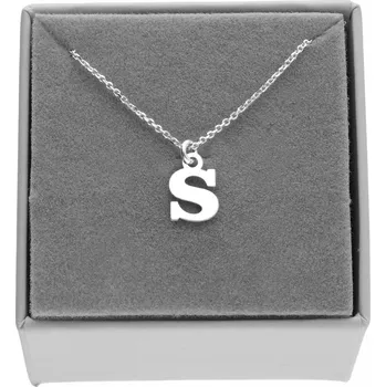 Náhrdelník Náhrdelník řetízek s písmenem S, stříbro 925
