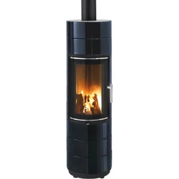 Krbová kamna LEDA Peppa TEC modro-černý smalt