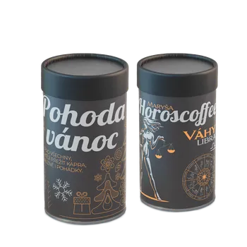 Káva Fixi Coffee Vánoční edice - Vánoční horoskop zrnková / Váhy 2x 250 g