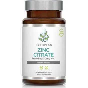 Zdraví Cytoplan Citrát zinečnatý forte 30 mg, 60 vegan kapslí>