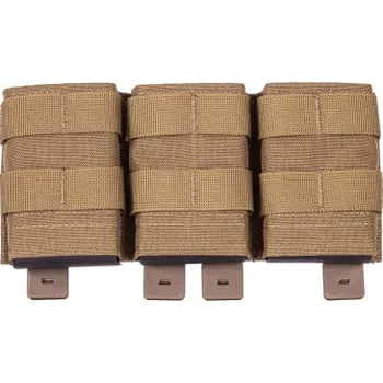 Trojitá sumka FAST na zásobníky typu M4 - Tan + dárek zdarma