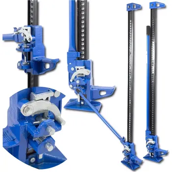 zvedák farmářský mechanický hever hi‑lift 3 t, výška zdvihu 132 cm