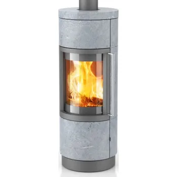 Krbová kamna Hase Lima stříbrnošedá/mastek