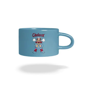 Bastard Cholerix hrnek makronka Blue Macaron