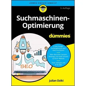 Technika Suchmaschinen-Optimierung für Dummies - Dziki, Julian [DE] (2025, Brožovaná, Wiley-VCH Dummies)