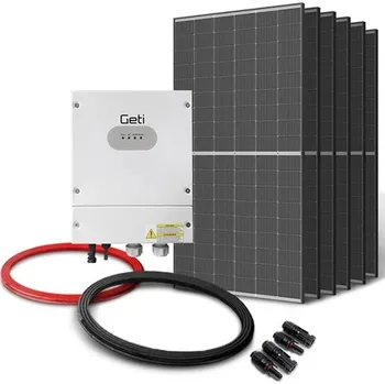 Ohřívač vody Sada pro ohřev vody GETI GWH01 2700W 6x PV Trina 04291235