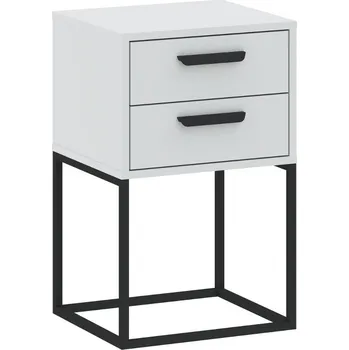 Noční stolek Noční stolek 2S NR9 CEDEIRA bílá