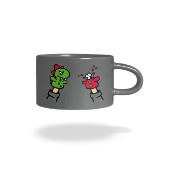 Bastard Maňásci hrnek makronka Grey Macaron