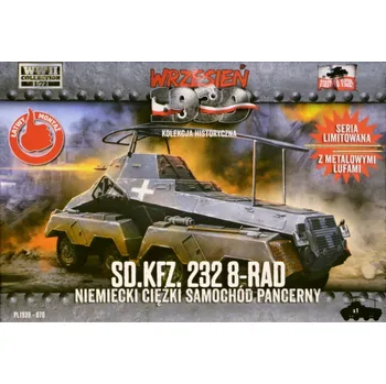 Plastikový model Sd.Kfz.232 8-rad German Heavy Armored Car - First to Fight PL1939-070