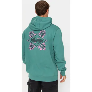 Pánské oblečení Quiksilver Graphic HD (deep sea) M, zelená