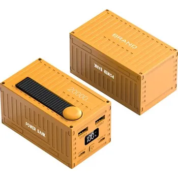Powerbanka Powerbanka kontejner s LCD displejem 20000mAh 22,5W PD Barva: Žlutá