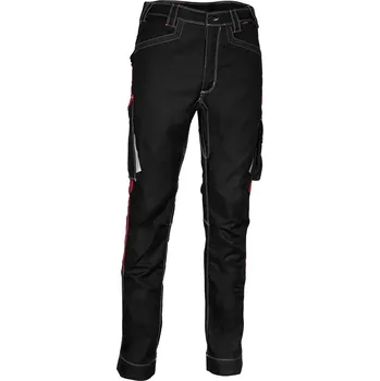 montérky Pracovní kalhoty COFRA MONTIJO Barva: Černá/ Červená, Velikost: 44