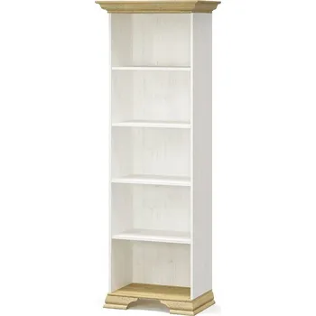 regál Regál vysoký SCORDIA borovice andersen/zlatý dub