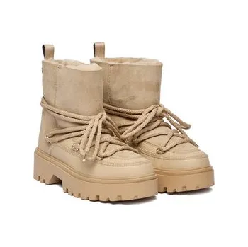 Dámská zimní obuv Tommy Hilfiger Sněhule FW0FW08996 Béžová 39