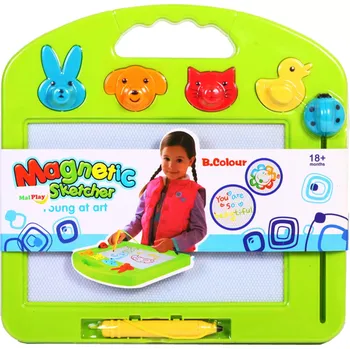 Magnetická kreslící tabulka Magnetická kreslicí tabulka Beruška se zvířátky