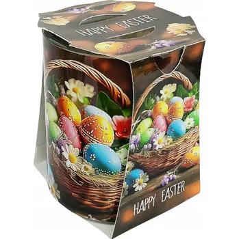 Svíčka Parafínová vonná svíčka Velikonoční košík Admit 1 ks