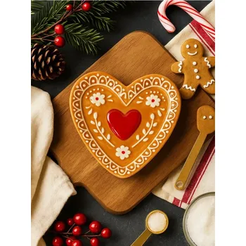 Talíř Sinsay - Talíř s vánočním motivem - béžová - 515GJ-08X - 515GJ-08X-ONE