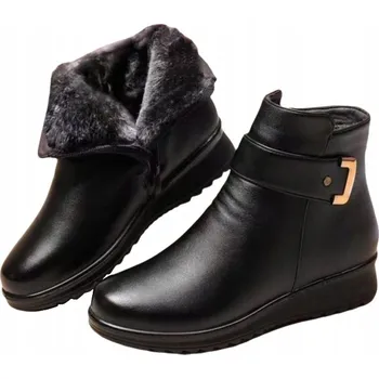 Dámská zimní obuv Dámské zimní boty kotníkové boty ZATEPLENÉ SNĚHULE NEPROMOKAVÉ 37