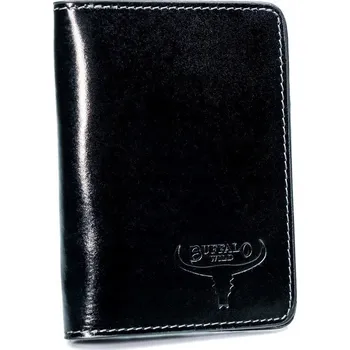 Peněženka Buffalo Wild dámská peněženka z pravé kůže černá
