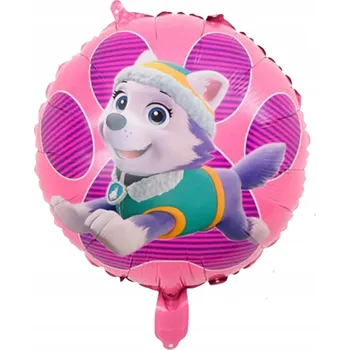 Balónek Fóliový balónek Tlapková patrola Everest, narozeniny, 45 cm