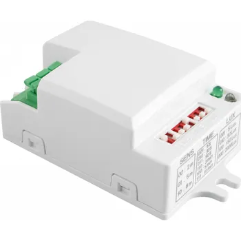 Mikrovlnný detektor pohybu SRC812 MINI, max. 500 W, AC 220–240 V, 50/60 Hz, pracovní úhel 360*, dosah 2–8