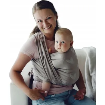 Šátek na nošení dítěte Šátek na nošení dětí tkaný Little Frog S